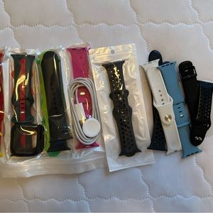 Apple Watch Braclets + Charger